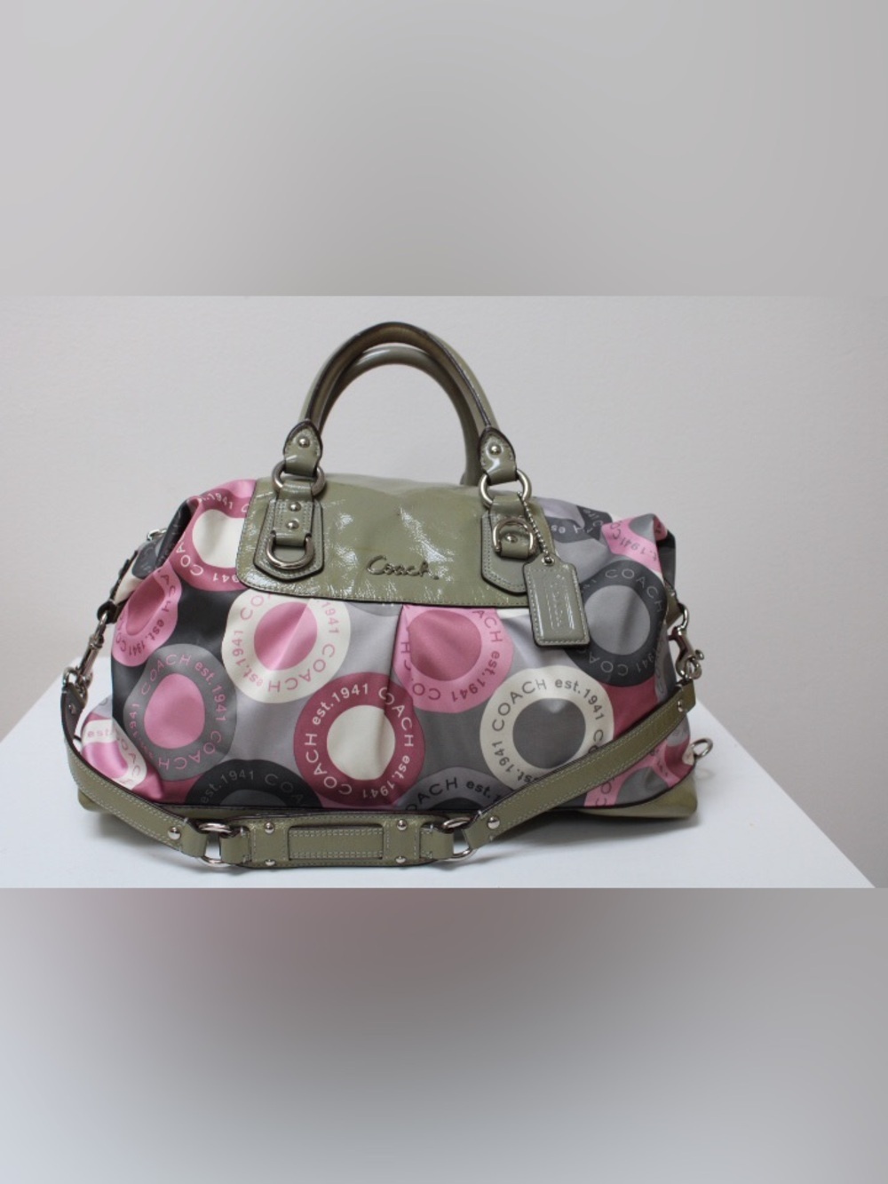 Vintage Coach Ashley satchel bag